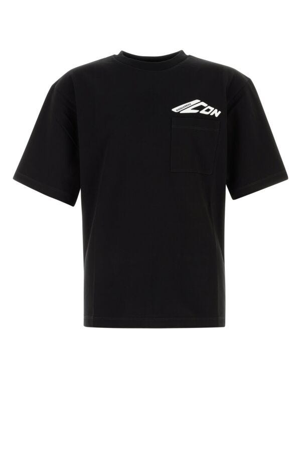 ブラック コットン Tシャツ