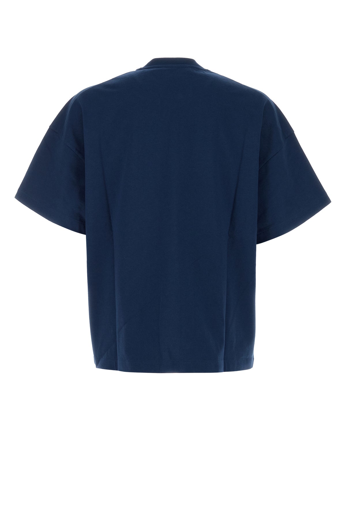 ネイビー ブルー コットン Tシャツ