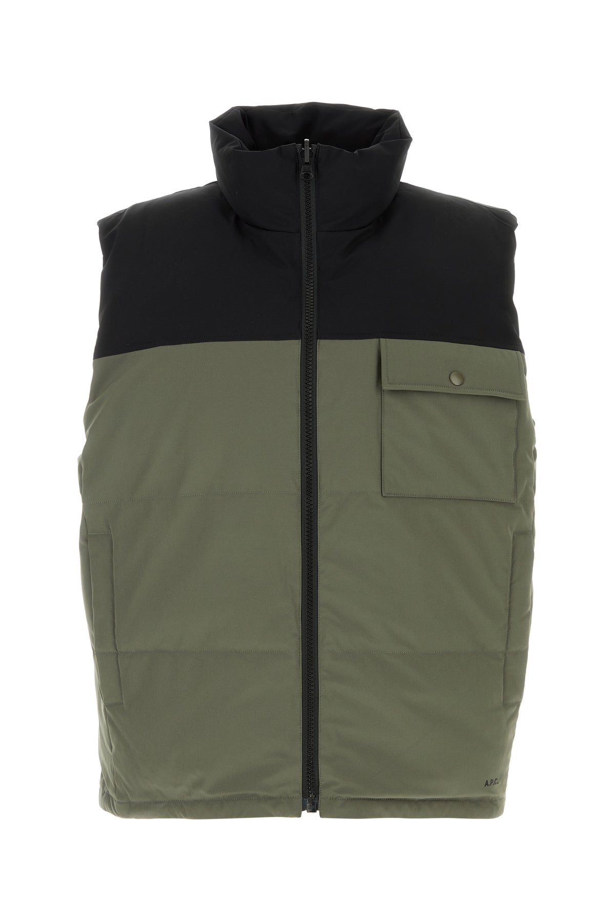 ツートーン ストレッチ パデッド ジャケット