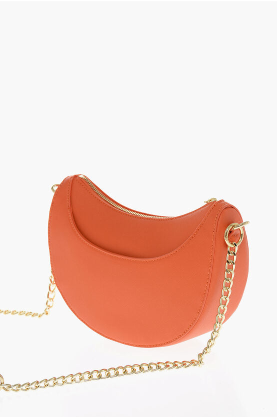 ラブ サフィアーノ フェイク レザー HOBO バッグ ウィズ エンボス加工 ハート