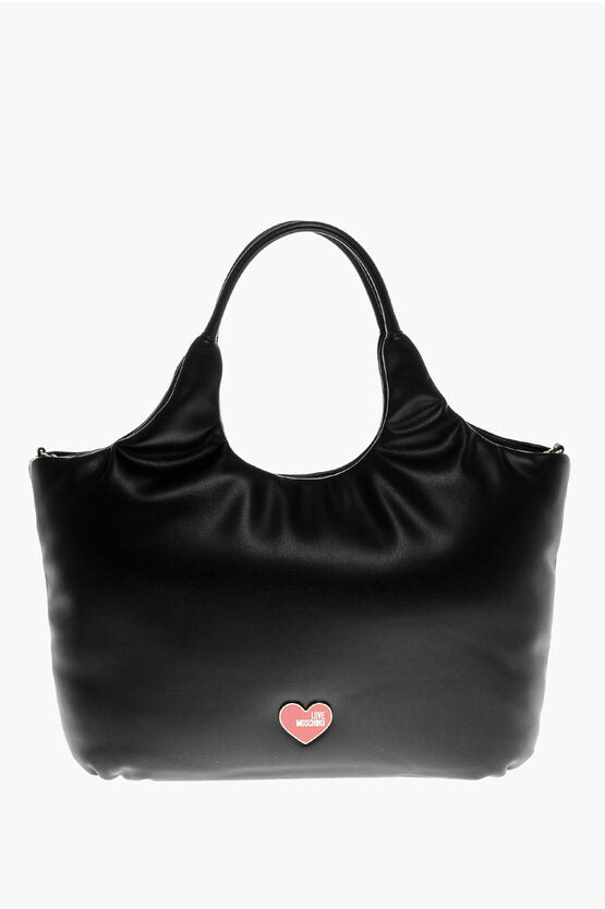 パデッド HOBO バッグ ウィズ マッチング ポーチ