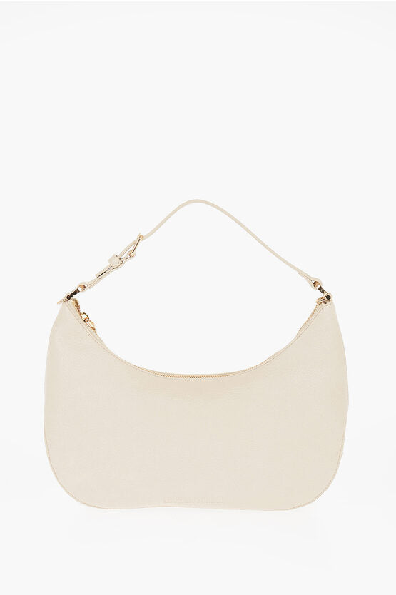 ラブ テクスチャード フェイク レザー HOBO バッグ ウィズ