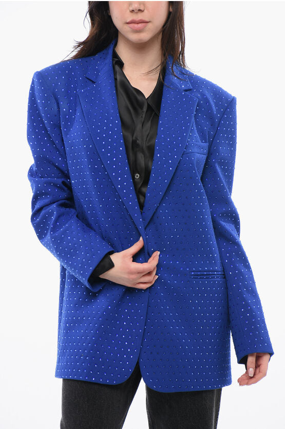 オールオーバー ブレザー ウィズ 1 ボタン デザイン