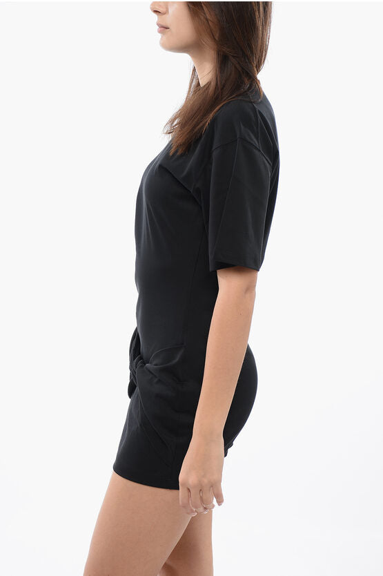 フロント ノット スモール アロー Tシャツ ドレス
