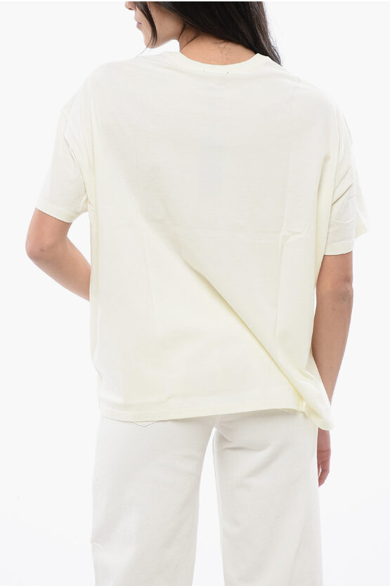 コットン アンド カシミア クルーネック Tシャツ