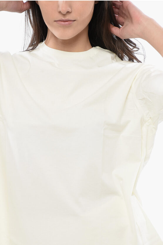 コットン アンド カシミア クルーネック Tシャツ