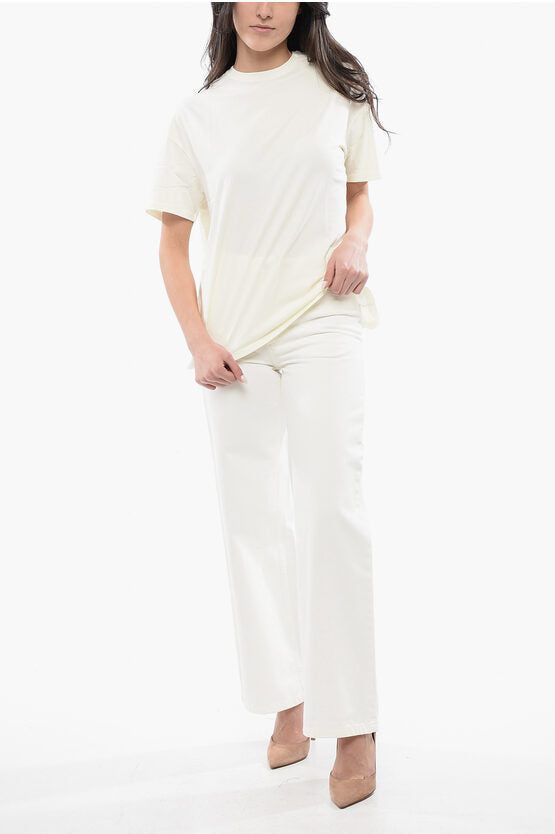 コットン アンド カシミア クルーネック Tシャツ