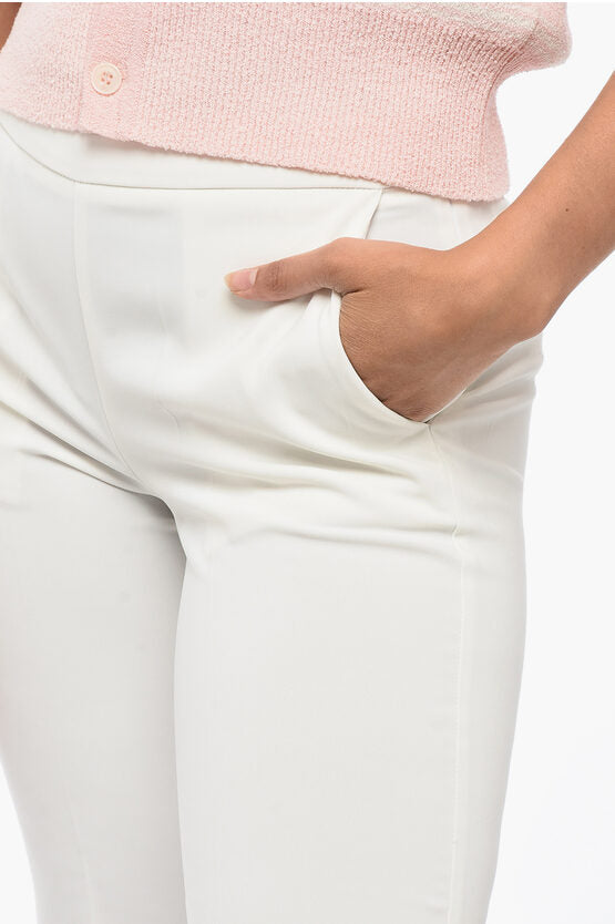 フレアード パンツ ウィズ サイド スリット