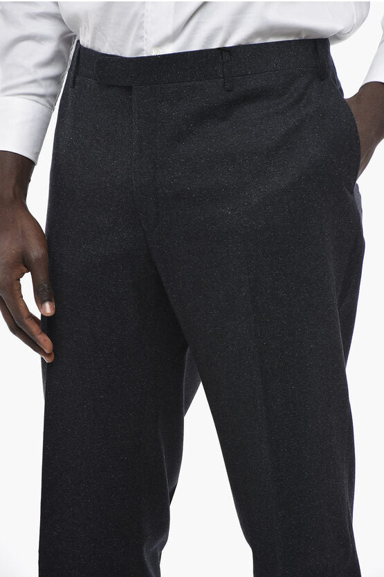 CC コレクション ア ウール パンツ ウィズ ベルト ループ