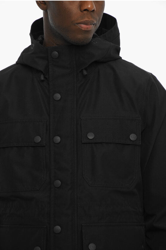 ユーティリティ Gore-Tex ゴアテックス ライン マウンテン ジャケット ウィズ スナップ ボタン