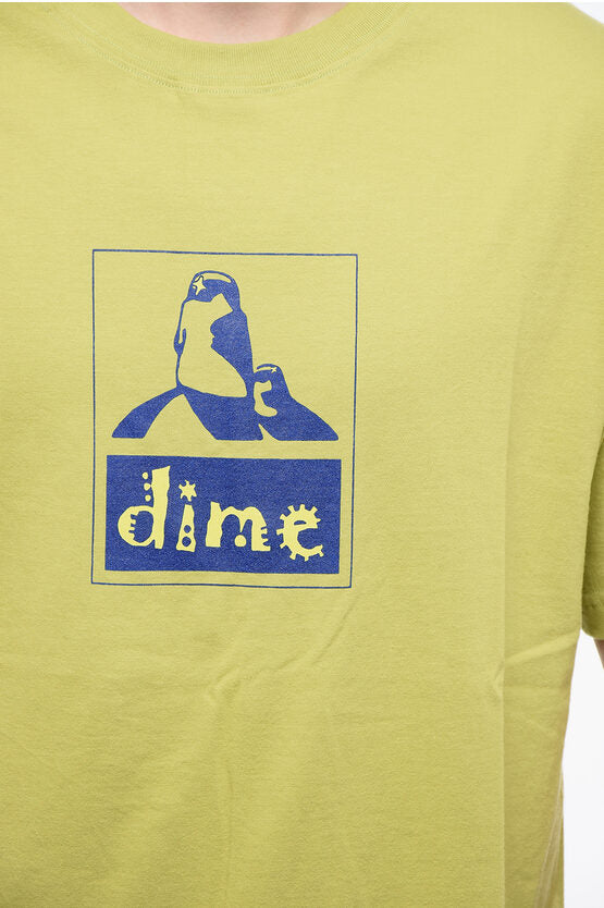 コットン クルーネック Tシャツ ウィズ プリント