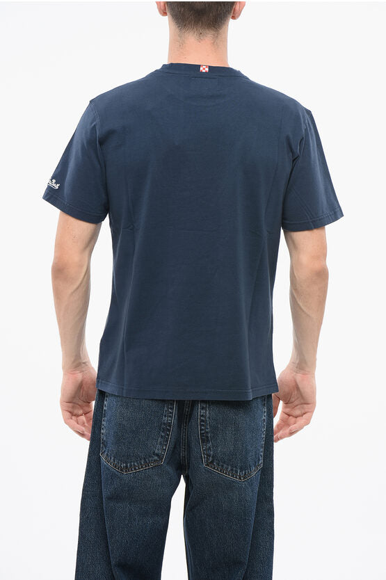 プリント マン クルーネック Tシャツ