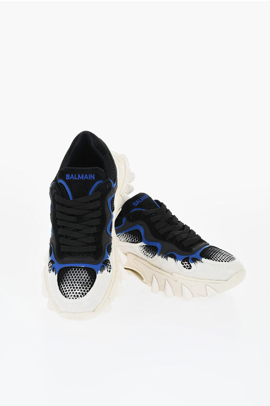 Balmain/バルマン｜エフェクト スエード アンド レザー