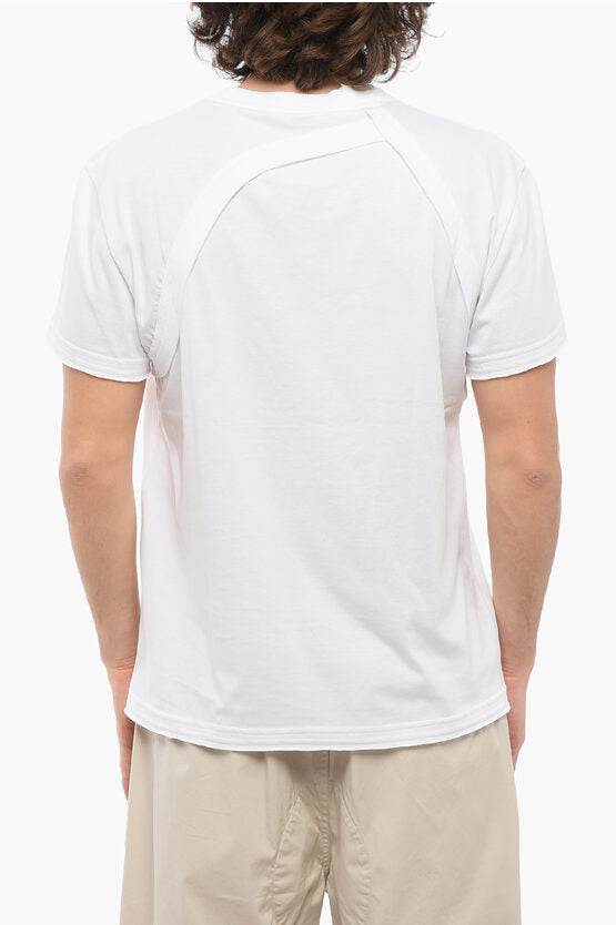 クルー ネック コットン Tシャツ