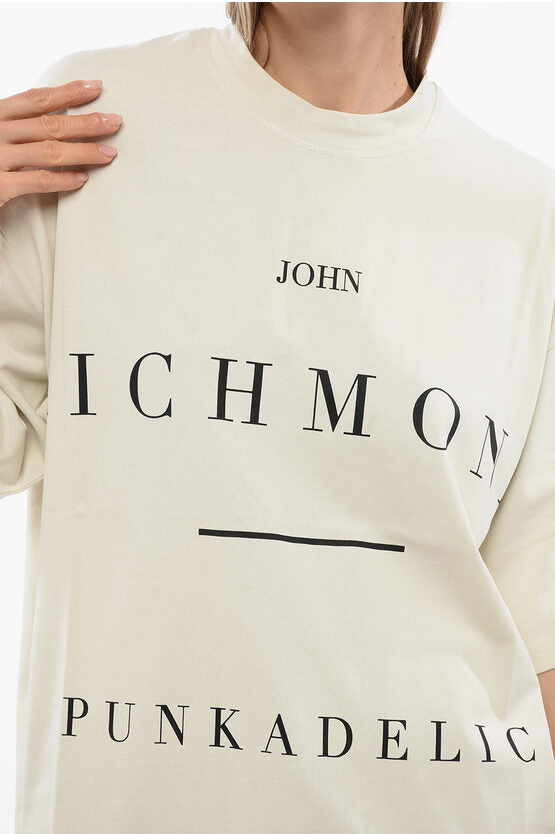 オーバーサイズ Tシャツ ウィズ コントラスティング プリント