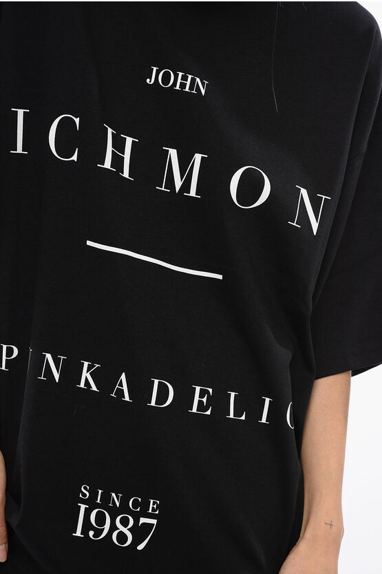 オーバー Tシャツ ウィズ コントラスティング プリント