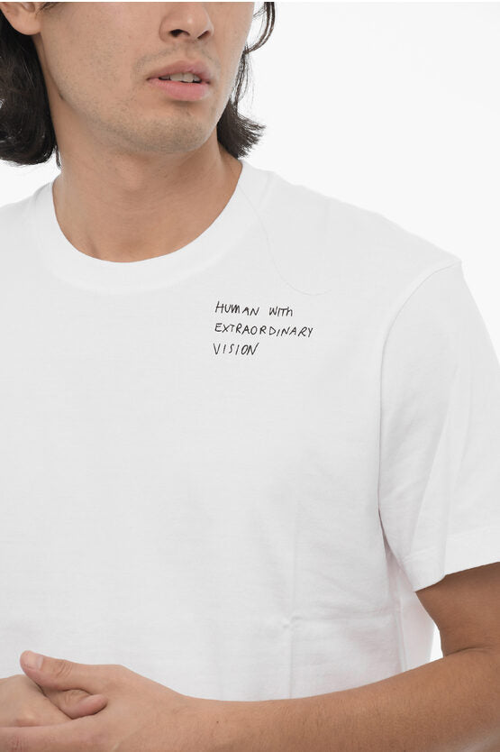 スリム フィット ヒューマン ウィズ ビジョン クルーネック Tシャツ