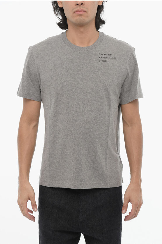 スリム フィット ヒューマン ウィズ ビジョン クルーネック Tシャツ