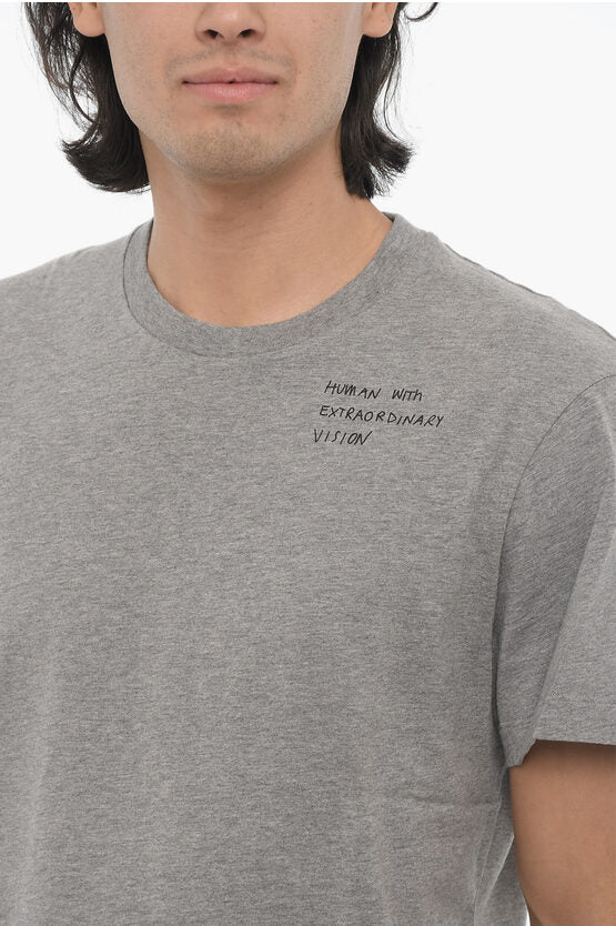 スリム フィット ヒューマン ウィズ ビジョン クルーネック Tシャツ