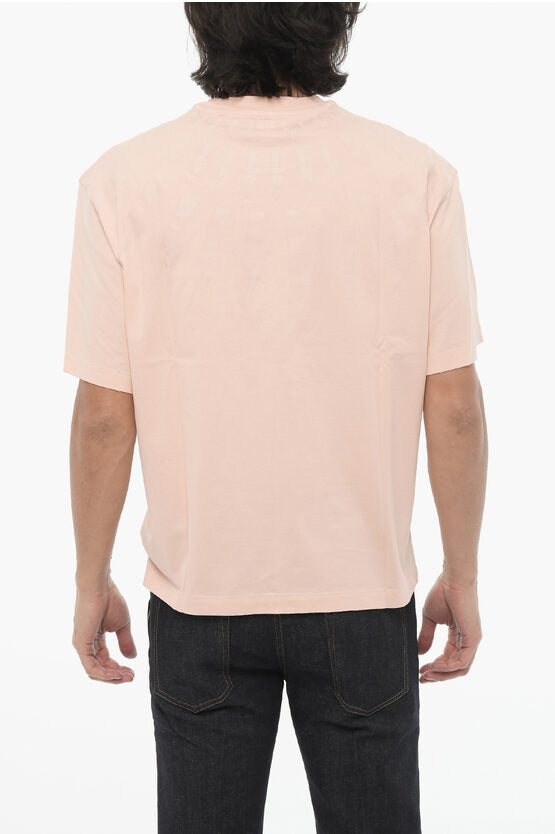 スリム フィット サンダーボルト クルーネック Tシャツ ウィズ トップ