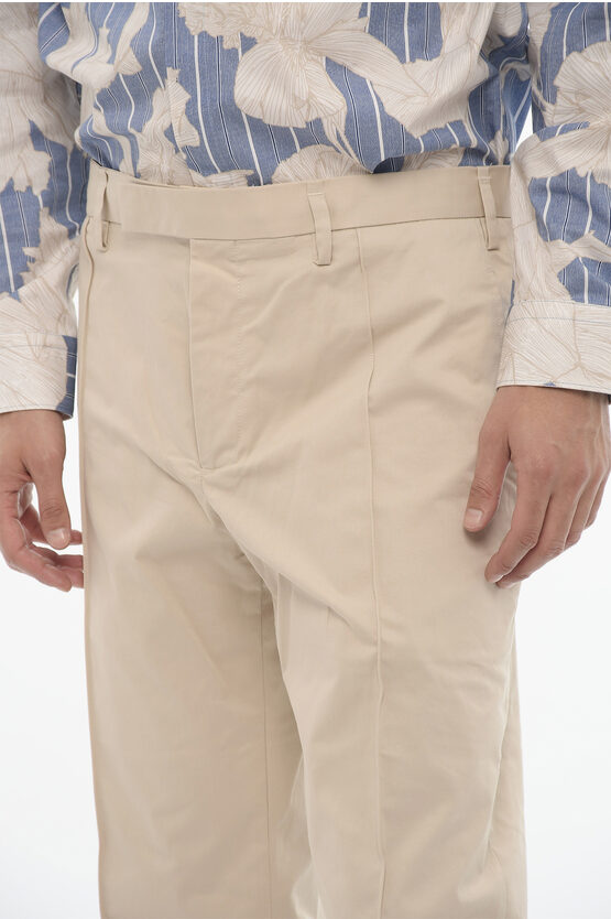 スリム フィット パンツ ウィズ ベルト ループ