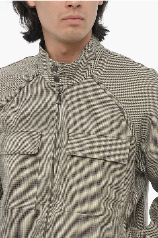 ボクシー フィット ジャケット ウィズ ジップ クロージャー