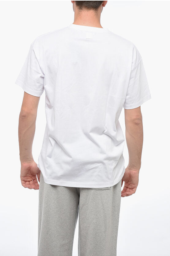 プリント ハンド コットン Tシャツ
