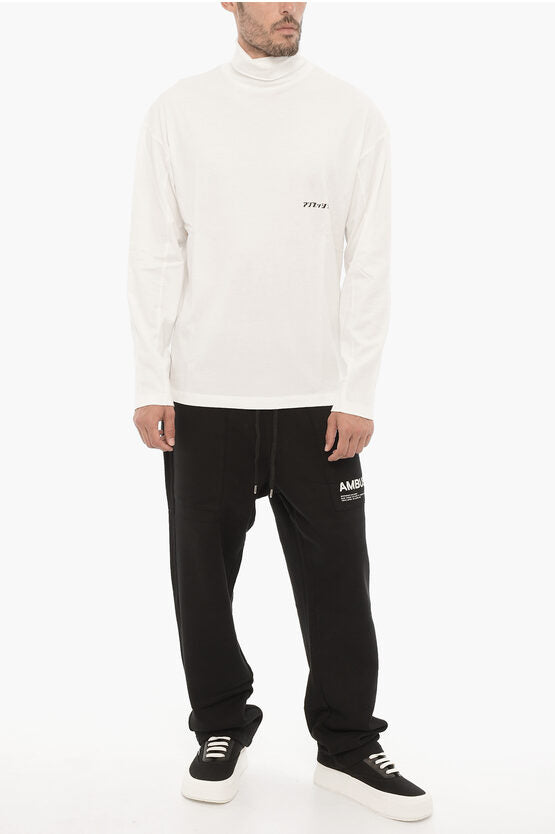 ロング スリーブ タートルネック Tシャツ