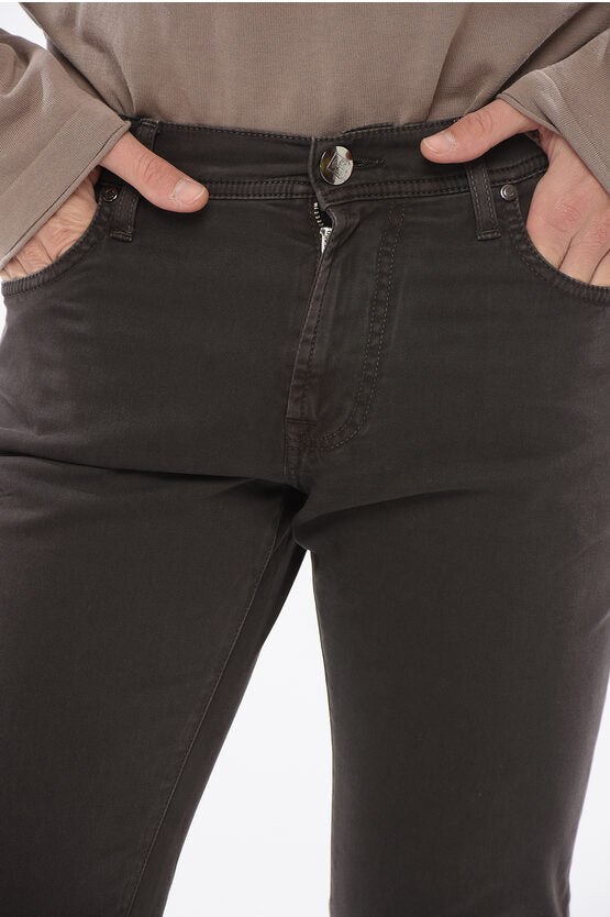 ID スリムフィット 5 ポケット パンツ