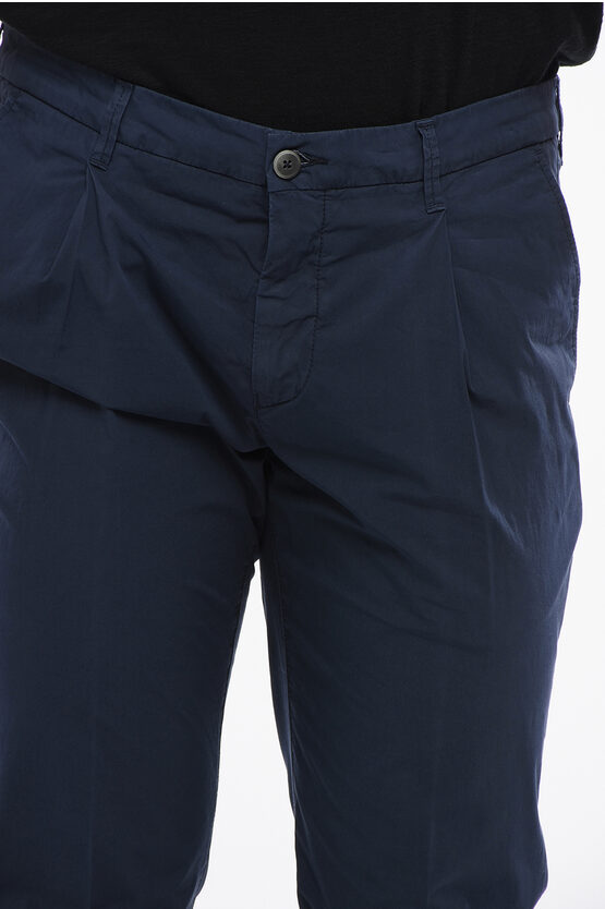 コットン パンツ ウィズ ベルト ループ