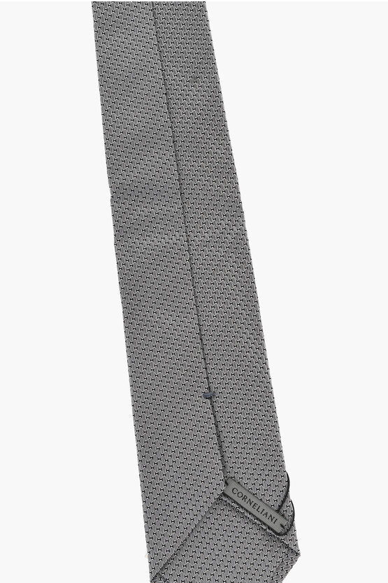 CC コレクション パターン シルク アスコット タイ