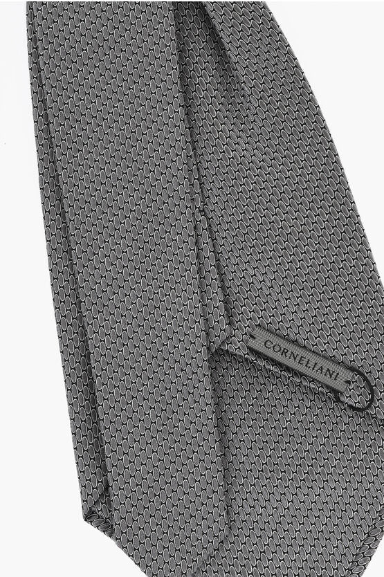 CC コレクション パターン シルク アスコット タイ