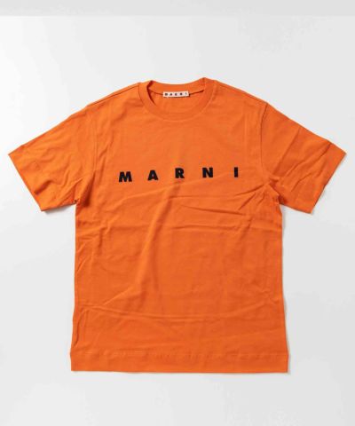 MARNI(マルニ)Kids & Junior ブランドロゴプリント半袖Tシャツ