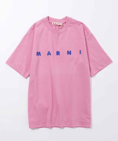 MARNI マルニ Kids & Junior ロゴ半袖Tシャツカットソー 8Y セール】MARNI（マルニ）Kids & Junior ブランドロゴ半袖Tシャツ