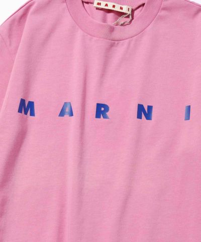 MARNI(マルニ)Kids & Junior ブランドロゴプリント半袖Tシャツ