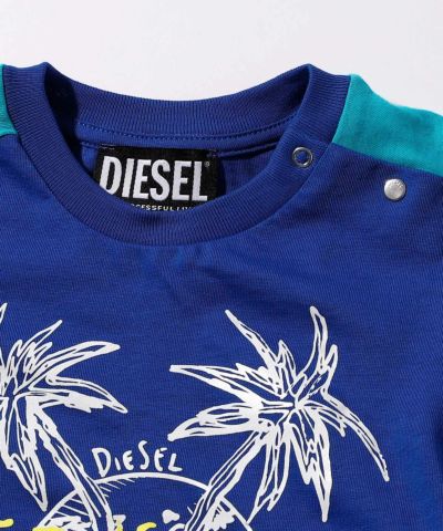 DIESEL(ディーゼル)Baby グラフィックデザイン半袖Tシャツカットソー