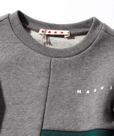 MARNI(マルニ)Kids & Junior 長袖ペプラムスウェットプルオーバー