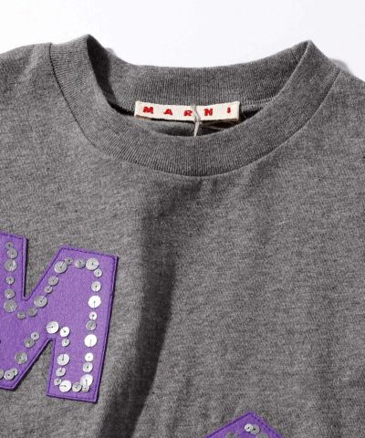MARNI(マルニ)Kids & Junior ブランドロゴ半袖Tシャツカットソー