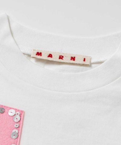 MARNI(マルニ)Kids & Junior ブランドロゴ半袖Tシャツカットソー