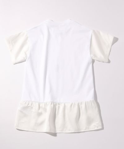 MM6 Maison Margiela(エムエム6 メゾン マルジェラ)Kids & Junior ブランドロゴ半袖ワンピース
