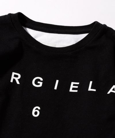 MM6 Maison Margiela(エムエム6 メゾン マルジェラ)Kids & Junior ブランドロゴ長袖ワンピース
