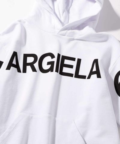 MM6 Maison Margiela(エムエム6 メゾン マルジェラ)Kids & Junior ブランドロゴ長袖フーディー