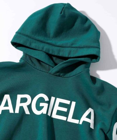 MM6 Maison Margiela(エムエム6 メゾン マルジェラ)Kids & Junior ブランドロゴ長袖フーディー