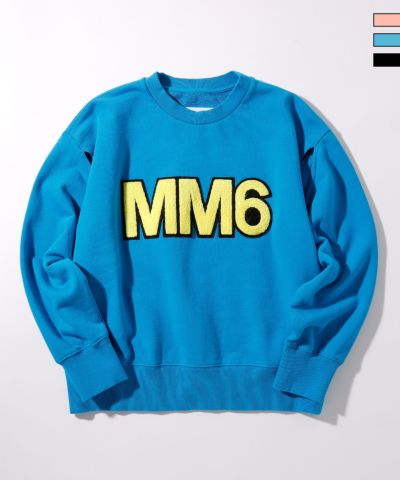 MM6 Maison Margiela(エムエム6 メゾン マルジェラ)Kids & Junior ブランドロゴ長袖スウェットプルオーバー