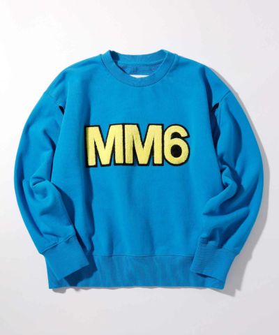 MM6 Maison Margiela(エムエム6 メゾン マルジェラ)Kids & Junior ブランドロゴ長袖スウェットプルオーバー