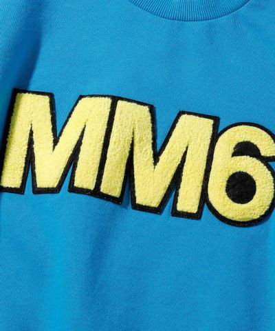 MM6 Maison Margiela(エムエム6 メゾン マルジェラ)Kids & Junior ブランドロゴ長袖スウェットプルオーバー