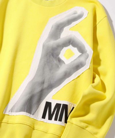 MM6 Maison Margiela(エムエム6 メゾン マルジェラ)Kids & Junior 長袖デザインスウェットプルオーバー