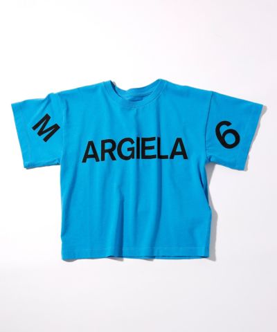 MM6 Maison Margiela(エムエム6 メゾン マルジェラ)Kids & Junior ブランドロゴ半袖Tシャツカットソー