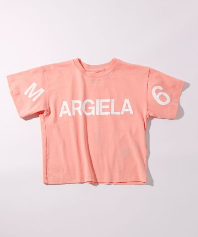MM6 Maison Margiela(エムエム6 メゾン マルジェラ)Kids & Junior ブランドロゴ半袖Tシャツカットソー