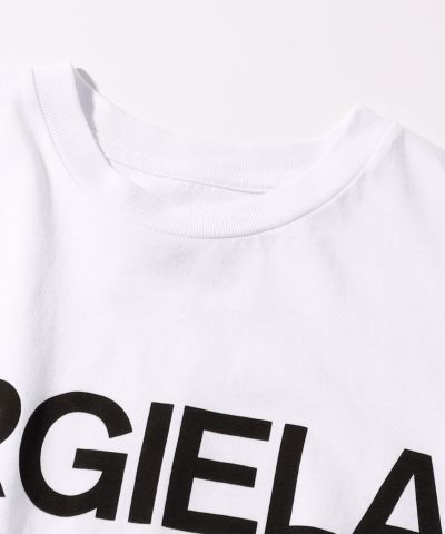 MM6 Maison Margiela(エムエム6 メゾン マルジェラ)Kids & Junior ブランドロゴ半袖Tシャツカットソー